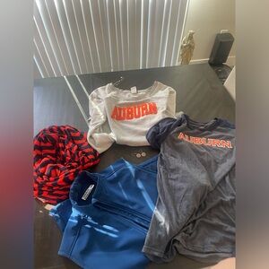 Auburn-Women’s Bundle Vest, Sweatshirt,  Tshirt, Infinity Scarf.